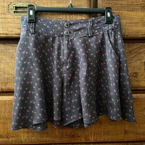 Free People Floral Skort